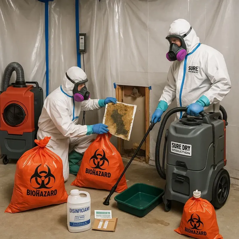 Contaminated Water Handling Protocols process in Ross County, OH