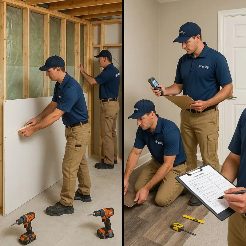 Repairs and Reconstruction process in Ross County, OH